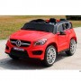 Детский электромобиль Mercedes M 3624 EBLR-3: 50W, 12V, EVA, кожа - КРАСНЫЙ