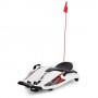 ДРИФТ-КАРТ M 4020-1: 5 колес, флажок  - БЕЛЫЙ