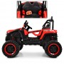 Детский электромобиль M 3804 EBLR-3: 4x4, 12V14A, 7 км/ч, EVA, кожа - КРАСНЫЙ