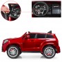 Детский электромобиль Mercedes M 3565 (MP4) EBLRS-3: 2xМеста, 4x45W, 12V 14A, EVA, кожа - КРАСНЫЙ