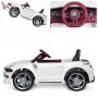Детский электромобиль Ford M 3632 EBLR-1: 5 км/ч, 2.4G, EVA, кожа - БЕЛЫЙ