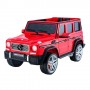Детский электромобиль M 3567 EBLR-3 (Mercedes G65 VIP): 90W, 8 км/ч, EVA, кожа - КРАСНЫЙ