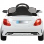 Детский электромобиль M 3270 EBLR-1: 2.4G, EVA, 7 км/ч, кожа - БЕЛЫЙ