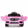 Детский электромобиль M 2772 EBLR-8: 2.4G, EVA, 7 км/ч, кожа - РОЗОВЫЙ