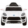 Детский электромобиль Porsche Macan M 3178 EBLR-1: 2.4G. EVA-колеса, 60W - БЕЛЫЙ