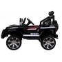 Детский электромобиль Jeep M 3237 EBLR-2: 4x4, 7 км/ч, EVA, Кожа, 2.4G - ЧЕРНЫЙ