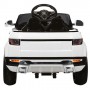 Детский электромобиль Land Rover Style M 3213 EBLR-1: 2.4G. EVA-колеса, Кожа - БЕЛЫЙ