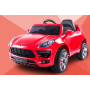 Детский электромобиль MACAN 1518: 2.4G. EVA-колеса, кожа, 50W - КРАСНЫЙ