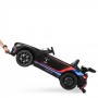Детский электромобиль M 5405 EBLR-2: 90W, 2.4G, EVA, кожа - ЧЕРНЫЙ