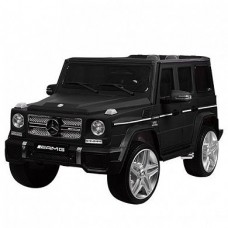 Детский электромобиль M 3567 EBLRM-2 (Mercedes G65 VIP): 90W, аккумулятор 12V14Ah, 8 км/ч, EVA, кожа - BLACK MAT