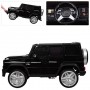 Детский электромобиль M 3567 EBLR-2 (Mercedes G65 VIP): 90W, 8 км/ч, EVA, кожа - ЧЕРНЫЙ