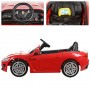 Детский электромобиль Maserati M 3285 EBLR-3: EVA, 2.4G, 7 км/ч - КРАСНЫЙ