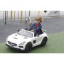 Детский электромобиль Mercedes M 2760 EBRL-1 - БЕЛЫЙ