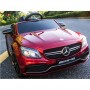 Детский электромобиль M 4010 EBLRS-3 (Mercedes): 90W, 7 км/ч, EVA, кожа - БОРДО (ПОКРАСКА)