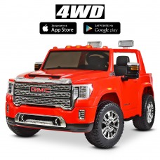 Детский электромобиль M 4294 EBLR-3: 140W, 12V 14А, EVA, 2.4G, кожа - КРАСНЫЙ