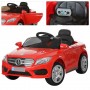 Детский электромобиль M 2772 EBLR-3: 2.4G, EVA, 7 км/ч, кожа - КРАСНЫЙ