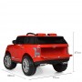 Детский электромобиль Land Rover M 4199 EBLR-3: 2,4G, 2x25W, 12V7AH, EVA, кожа - КРАСНЫЙ