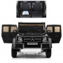 Детский двухместный электромобиль M 3971 EBLR-2 (Mercedes AMG G63): 140W, 8 км/ч, EVA колеса, кожа - ЧЕРНЫЙ
