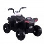Детский квадроцикл M 4131 EL-1: 5 км/ч, 40W, 1 аккум. 6V4, EVA, кожа - ЧЕРНО-БЕЛЫЙ