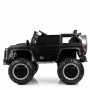 Детский электромобиль Land Rover M 4150 EBLRS-2: 2,4G, 4x18W, 12V10A, EVA, свет капот, багажник кожа - ЧЕРНЫЙ ЛАК