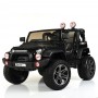 Детский электромобиль M 4111 EBLR-2: 2-x местный 8 км/ч, 70W, 2.4G, EVA, кожа - ЧЕРНЫЙ