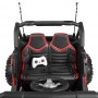 Детский электромобиль джип Buggy M 4248 EBLR-3(24V): MP3, EVA, 12 км/ч, кожа - КРАСНЫЙ