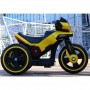 Детский мотоцикл M 3927-6: 50W, USB/MP3, подсветка колес - ЖЕЛТЫЙ