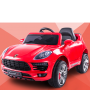 Детский электромобиль MACAN 1518: 2.4G. EVA-колеса, кожа, 50W - КРАСНЫЙ