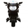 Детский мотоцикл BMW M 3208 EL-2: кожа, EVA-колеса, 12V, 70W, 6 км/ч - ЧЕРНЫЙ