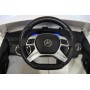 Детский электромобиль M 3568 EBLR-1 (Mercedes ML 350): 70W, 6 км/ч, EVA, кожа - БЕЛЫЙ