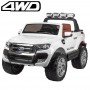 Детский электромобиль Ford Ranger M 3573 EBLR-1: 140W, 12V 14А, EVA, 2.4G, кожа - БЕЛЫЙ