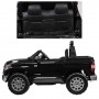 Детский электромобиль TOYOTA Tundra JJ2255 EBLR-2:  12 км/ч, 24V/7A,  EVA-колеса, кожа - ЧЕРНЫЙ