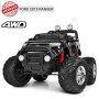 Детский электромобиль Ford Ranger M 4013 (MP4) EBLRS-2: 140W, 12V 14А, EVA, 2.4G, кожа - ЧЕРНЫЙ
