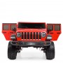 Детский электромобиль джип M 4264 EBLR-3: 4x40W, кожа, EVA, 2.4G - КРАСНЫЙ