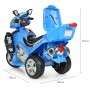 Детский мотоцикл Honda M 0562-4 Bambi ГОЛУБОЙ