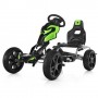 Детский педальный карт 1504-2-5: EVA колеса - ЗЕЛЕНО-ЧЕРНЫЙ