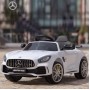 Детский электромобиль M 3904 EBLR-1 (Mercedes AMG GT R): 70W, 6 км/ч, EVA, кожа - БЕЛЫЙ