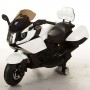 Детский мотоцикл M 3258-1: 110x54x74 см, 7 км/ч, USB+MP3 - БЕЛЫЙ