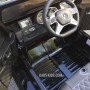 Детский электромобиль Mercedes G65 VIP: 12V 10A, 90W, 8 км/ч, 2.4G, EVA-колеса, эко-кожа - BLACK PAINT