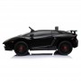 Детский электромобиль Lamborghini M 3903 EBLR-2: 2.4G, EVA, 90W, кожа - ЧЕРНЫЙ