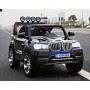 Детский электромобиль BMW M 3118 EBRL-2: 2.4G, EVA, 140W, 4x4, 9км/ч, кожа -  ЧЕРНЫЙ