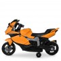 Детский мотоцикл M 4082-7: 25W, MP3/USB, - ОРАНЖЕВЫЙ