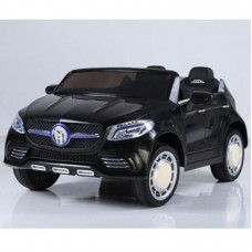 Детский электромобиль Mercedes-Style JJ 609 AR-2: AIR-колеса, 2x местный, 8 км/ч - ЧЕРНЫЙ