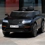 Детский электромобиль Land Rover M 3892 EBLR-2: 2.4G. EVA-колеса, Кожа - ЧЕРНЫЙ