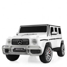 Детский электромобиль Mercedes G63 AMG: M 4259 EBLR-1: 2х местный, 8км/ч, 180W, 4x4, USB/SD - БЕЛЫЙ