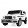 Детский электромобиль Mercedes G63 AMG: M 4259 EBLR-1: 2х местный, 8км/ч, 180W, 4x4, USB/SD - БЕЛЫЙ