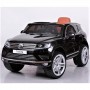 Детский электромобиль Volkswagen Touareg KD666: МР4, 70W, кожа, EVA, 8 км/ч - ЧЕРНЫЙ (ПОКРАСКА)