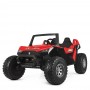 Детский электромобиль джип Buggy M 4170 EBLR-3: MP4, EVA, 4x4, кожа- КРАСНЫЙ