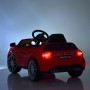 Детский электромобиль Mercedes-Benz M 3995 EBLR-3: 2.4G. EVA-колеса, кожа - КРАСНЫЙ