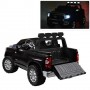 Детский электромобиль TOYOTA Tundra JJ2255 EBLR-2:  12 км/ч, 24V/7A,  EVA-колеса, кожа - ЧЕРНЫЙ